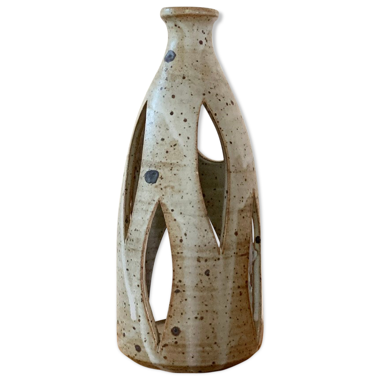 Eric Belloche sandstone lantern, 70s