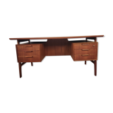 Teak desk by Gunni Omann "model 75" for Omann Jun, Dänemark 1960s