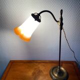Art nouveau desk lamp by Noverdy