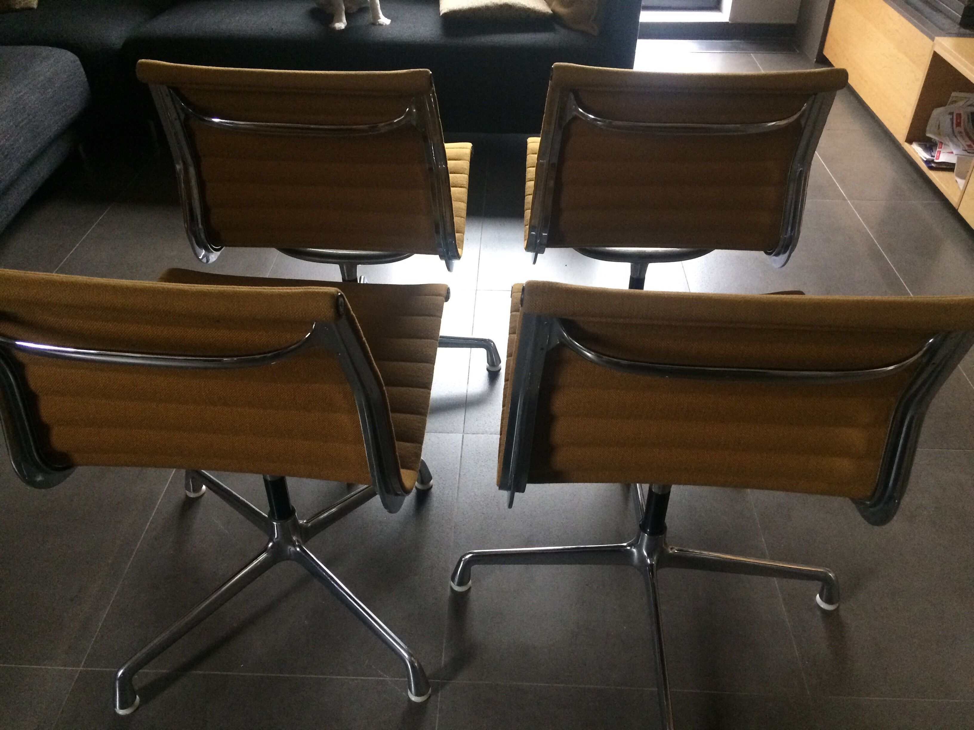 Chairs EA 105 by Charles & Ray Eames for Herman Miller