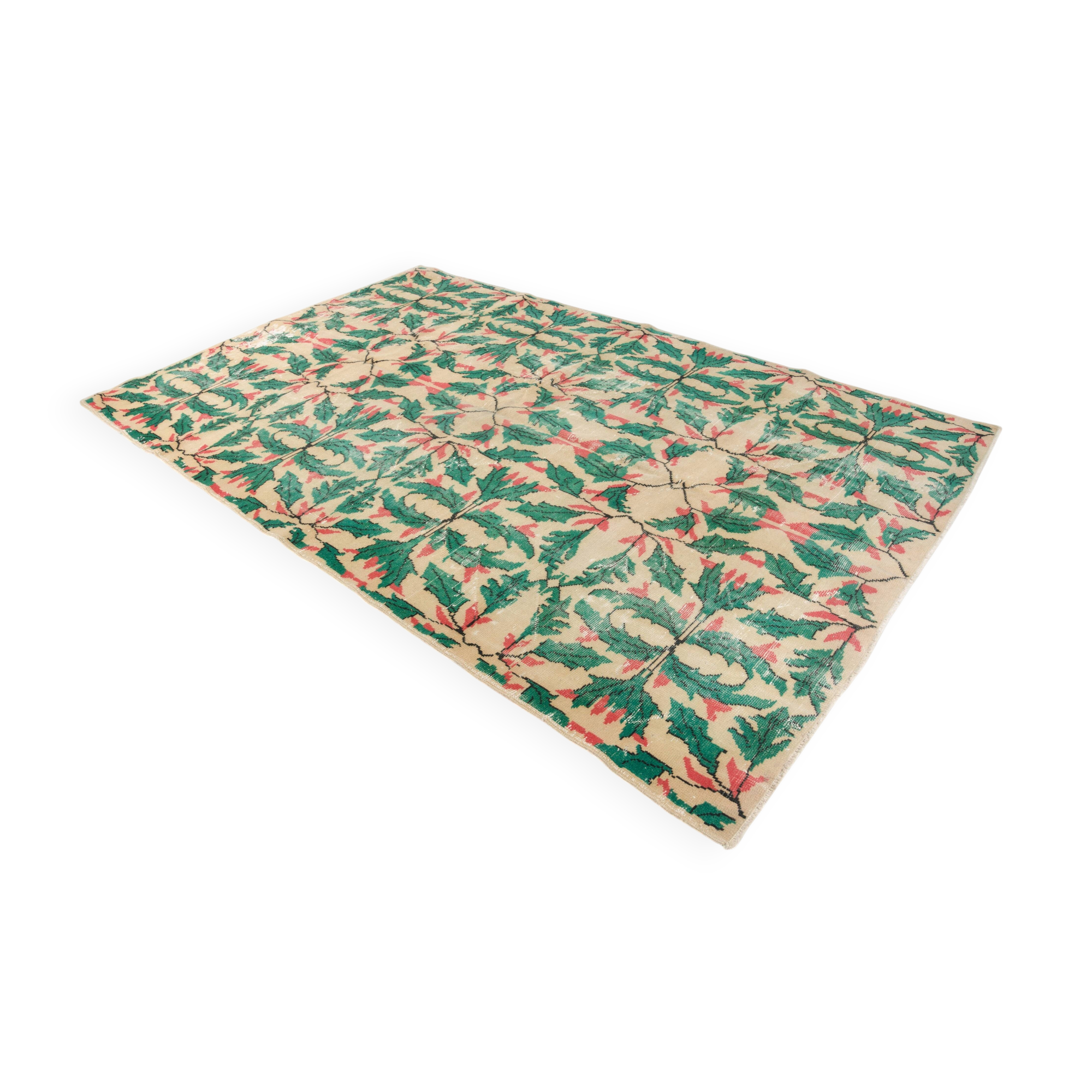 Oversize Oushak Vintage Turkish Rug sku 1102
