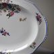 Bernardaud Limoges porcelain serving platter with floral decoration, 1920s-1950s