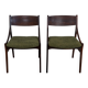 Paire de chaises danoise en palissandre