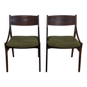 Pair of Danish chairs in rosewood