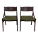 Paire de chaises danoise en palissandre