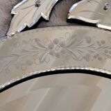 Oval Venetian mirror