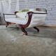 Biedermeier french sofa restored, reupholstered