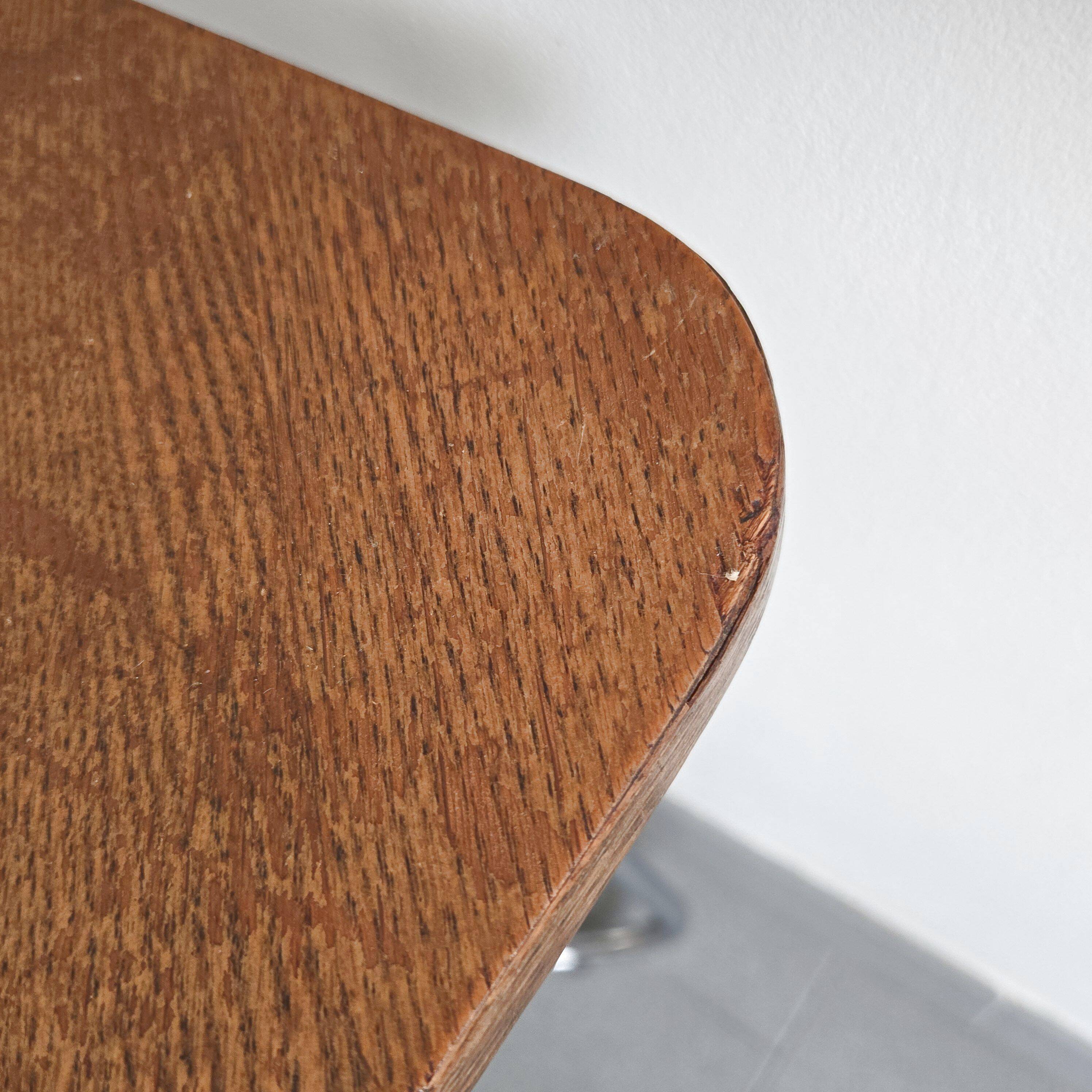 Vintage 1950s pedestal side table