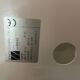 White Acrylic Flushmount from Zonca, Italy, 1980s
