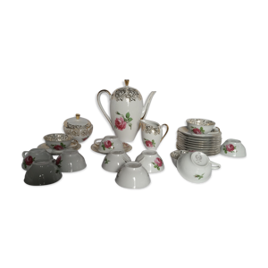 Service à café en porcelaine