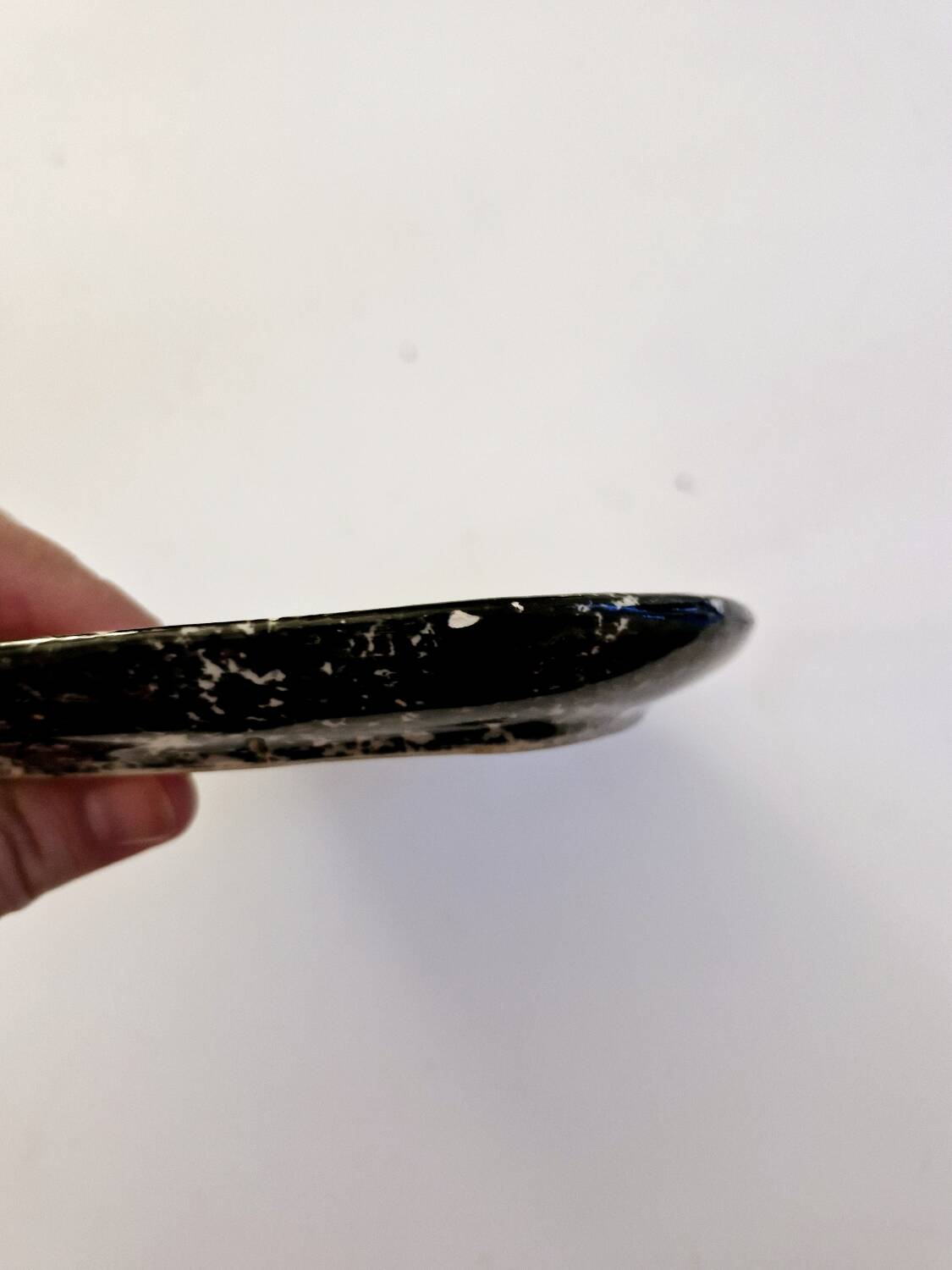 Small Vintage Ceramic Hand Painted Fish Serving Presentation Dish