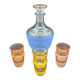 Liqueur alcohol service Aperitif Digestive Kitchen Tableware Blue carafe