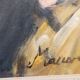 Mino maccari oil-based print 30x40 three female figurines