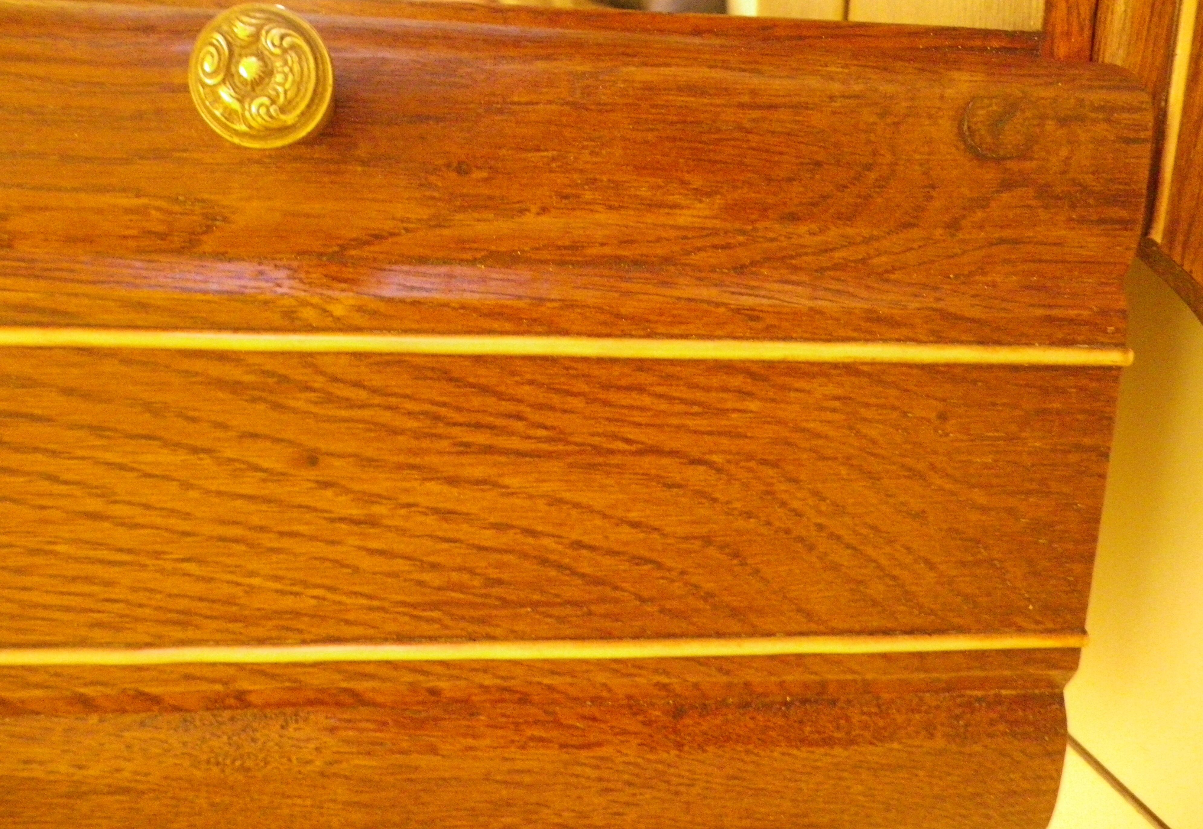 Art Deco extra furniture 1920/1940 to install or fix, wooden, central mirror, 2 doors, 1 drawer