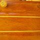 Art Deco extra furniture 1920/1940 to install or fix, wooden, central mirror, 2 doors, 1 drawer