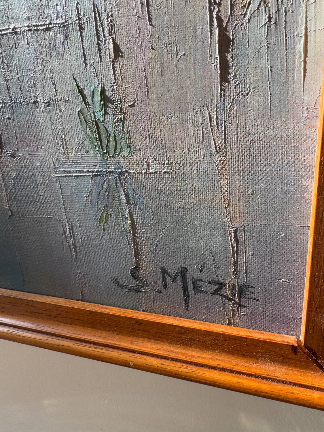 Tableau scène de chasse suzette mezie