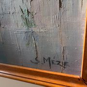 Tableau scène de chasse suzette mezie
