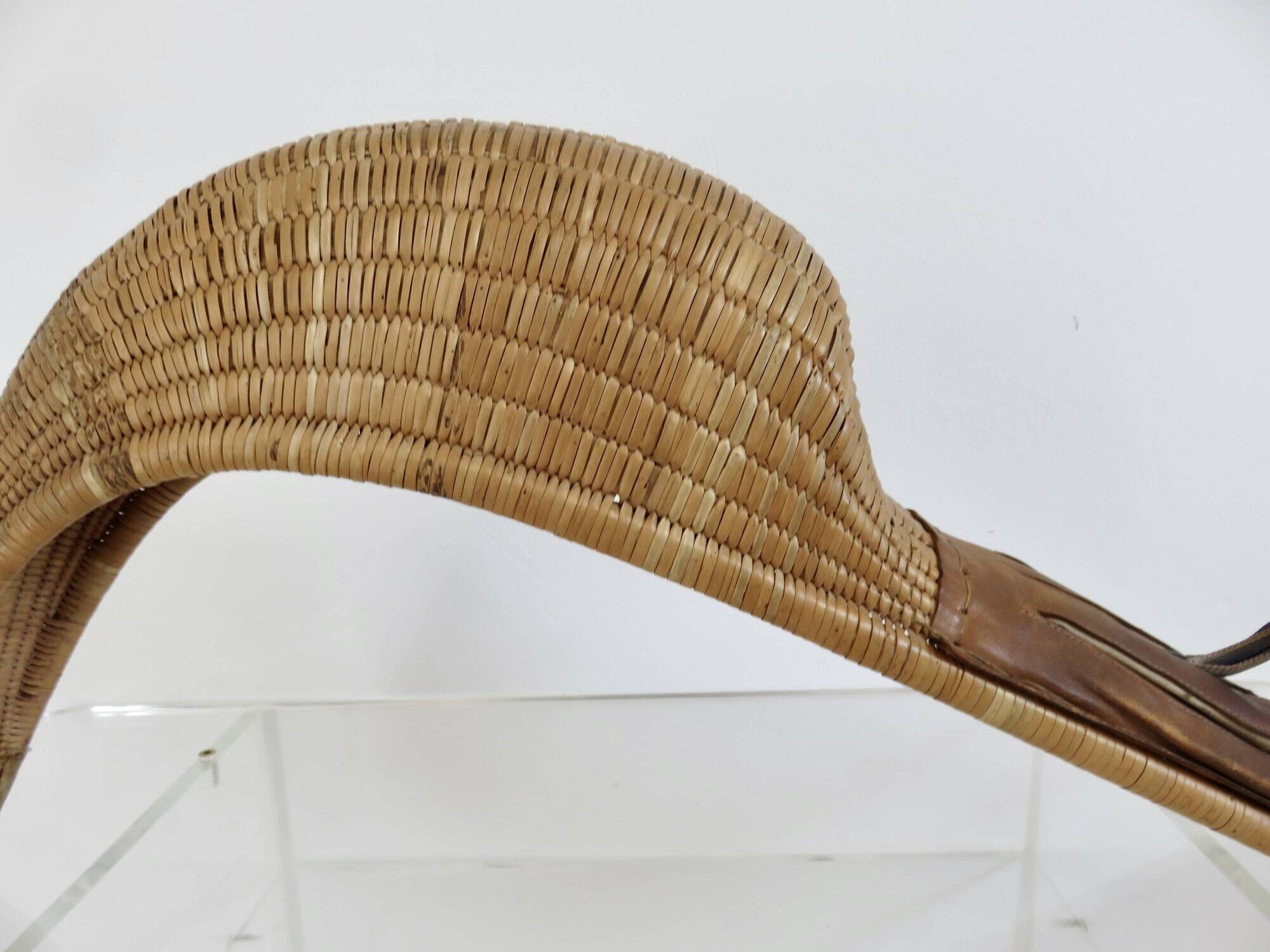 Old chistera, large glove, 62cm, Basque Country, cesta punta, jai alai