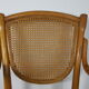 Fauteuil assise et dossier en cannage étiquette de Thonet ref sl02