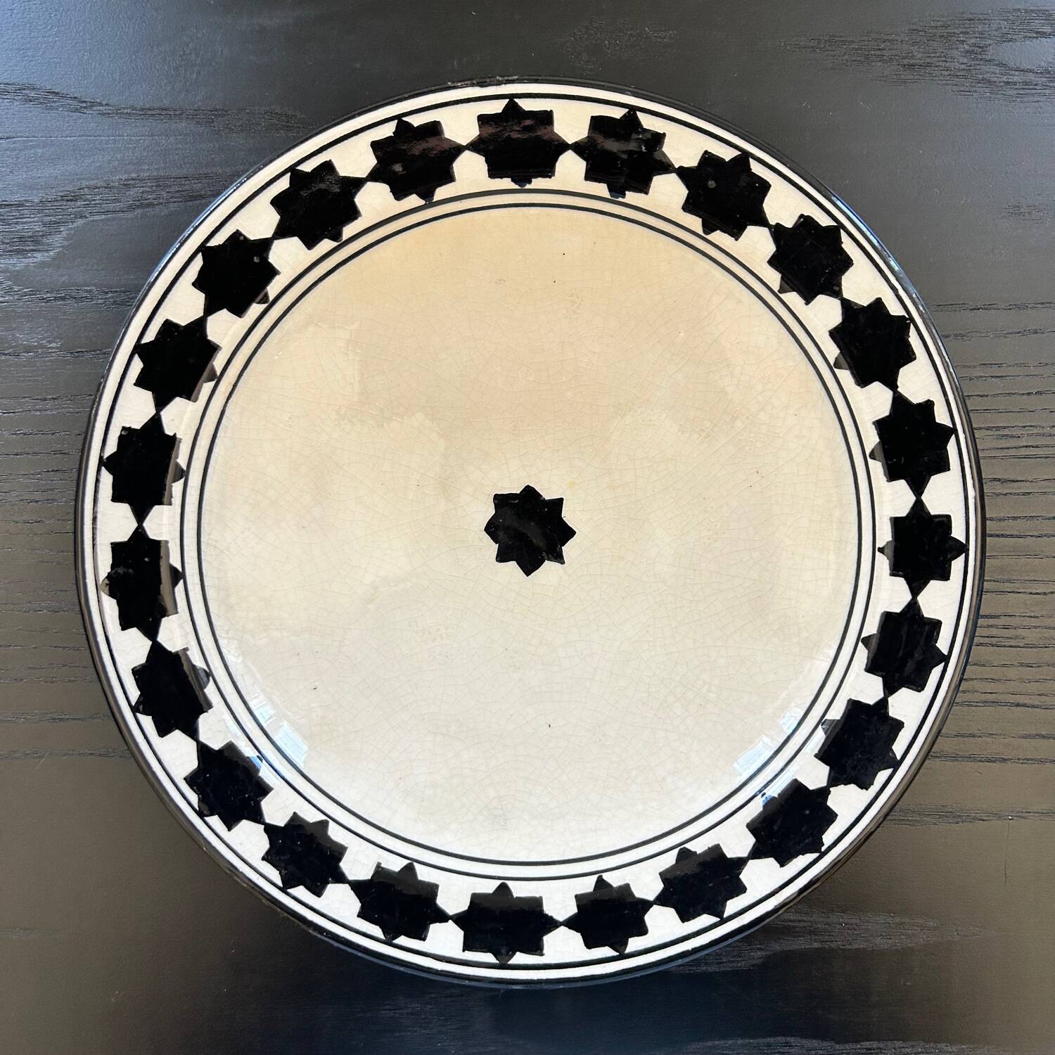 Plat creux artisanat marocain