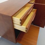 Vintage Swiss Teak Scandinavian style sideboard in teak from the 60s
