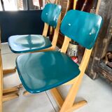 Casala vintage blue/green children's chair