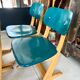 Chaise enfant Casala vintage bleu/vert
