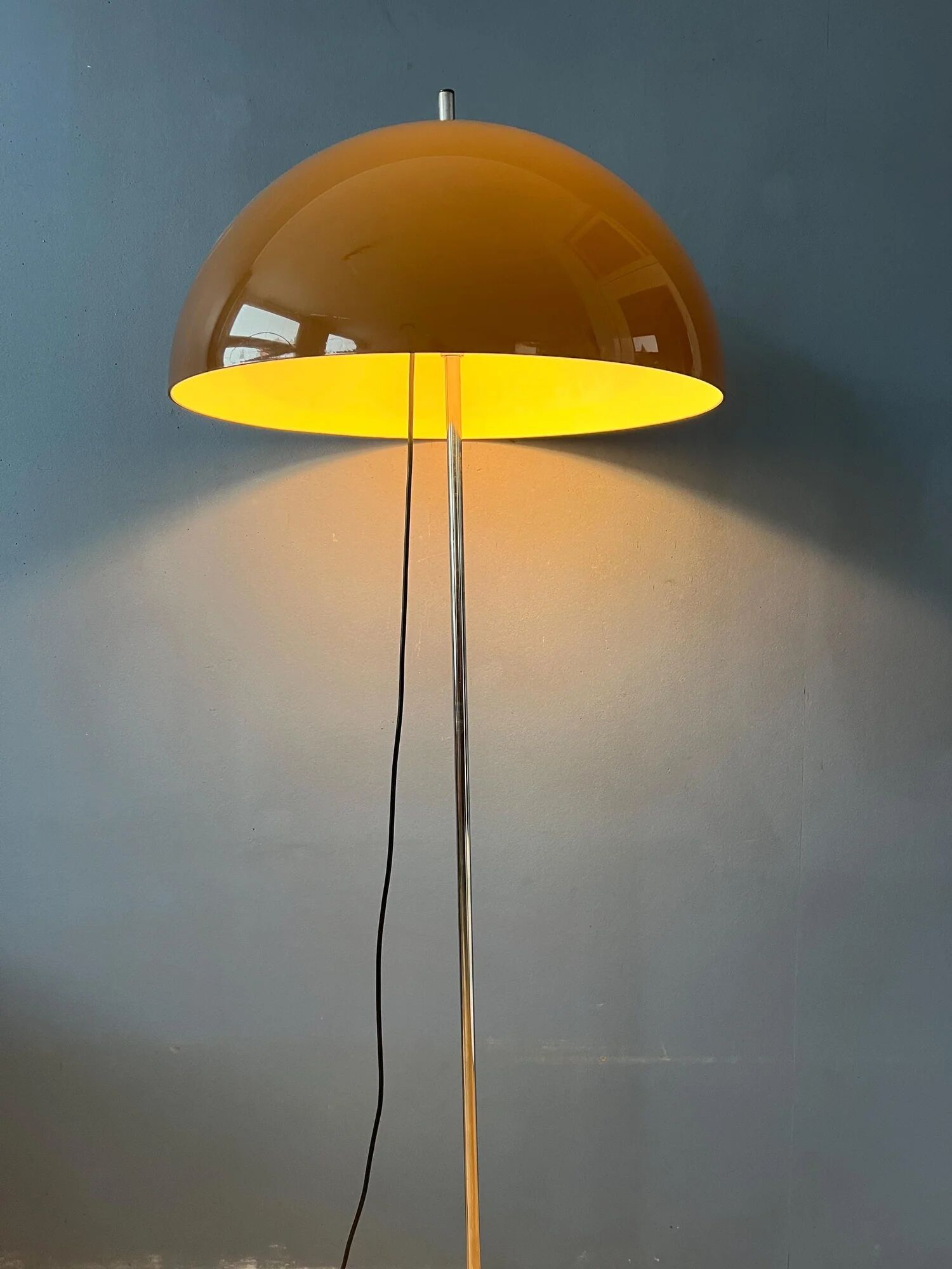 Vintage GEPO Space Age Mushroom Floor Lamp by Gino Sarfatti