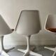 Set de 3 chaises tulipe par Maurice Burke pour Arkana, design 1970