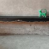 Large console in blackened wood