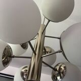 Sputnik Chandelier with 10 Globes, 1970s
