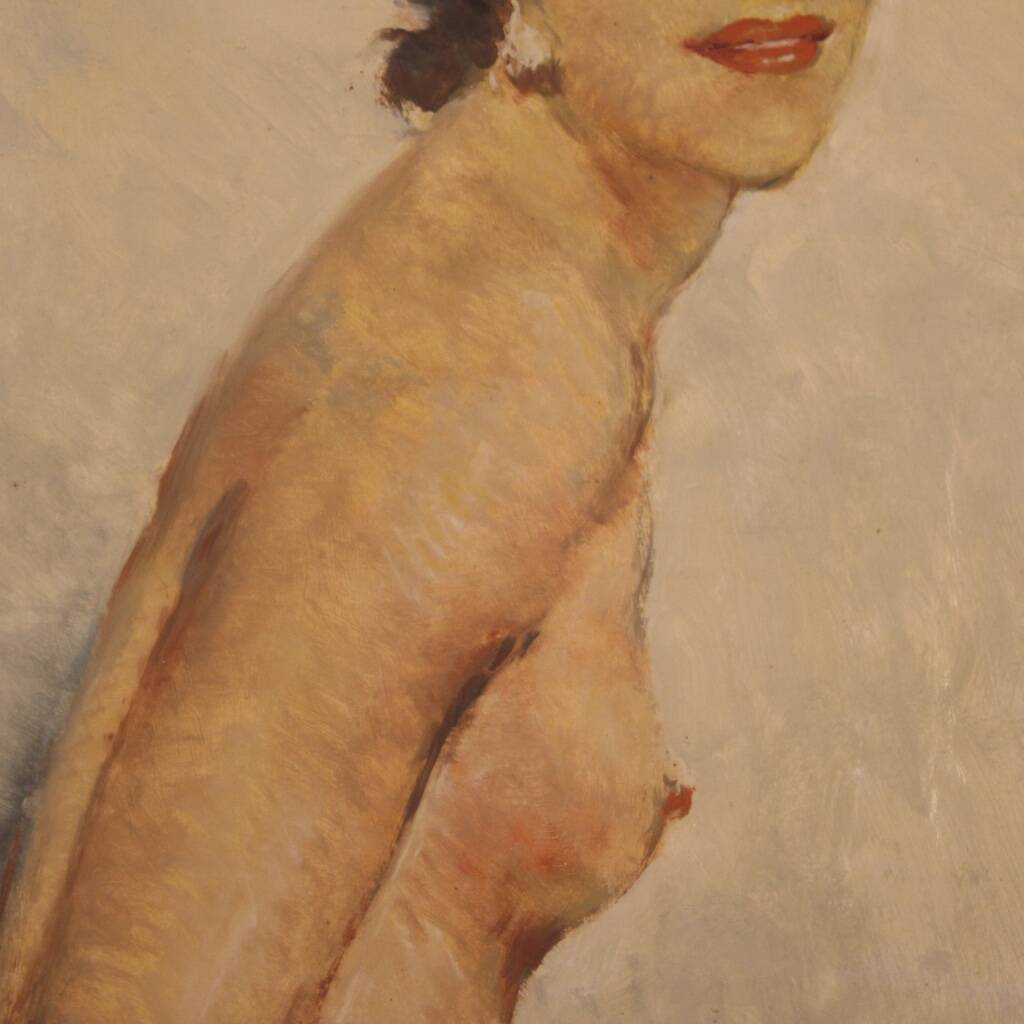 French woman nude painting