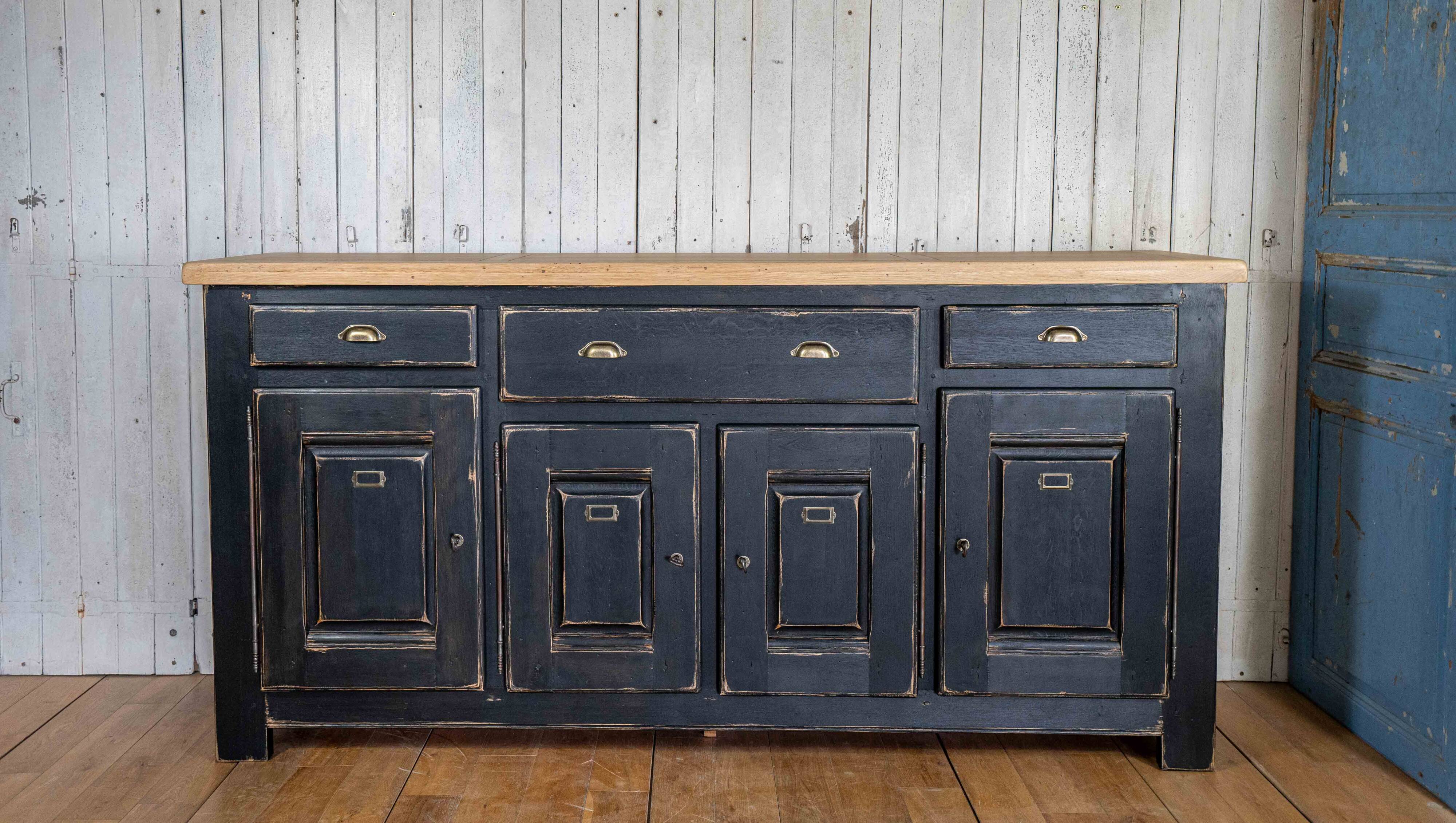 Refurbished trade furniture style sideboard