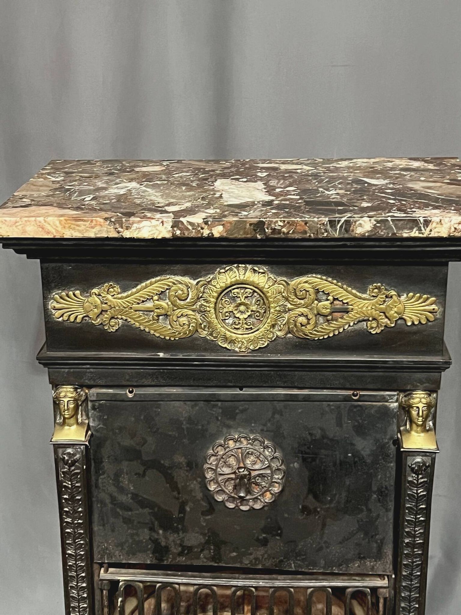 Empire-style stove.