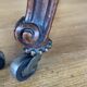 Louis-Philippe chairs carved in mahogany