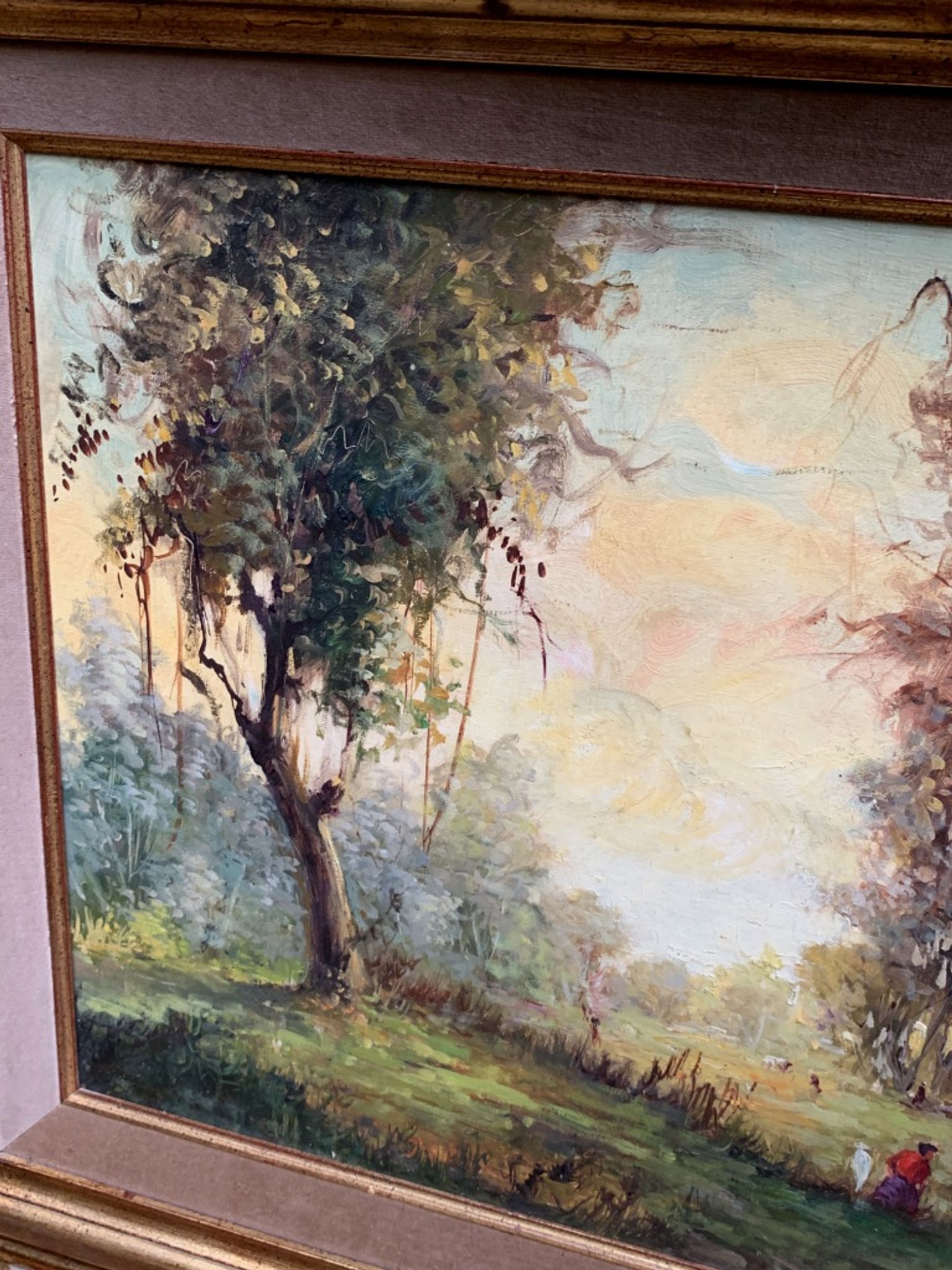Painting "Forest landscape".