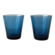 Verres Vereco bleus