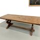 Table de monastère en chêne, circa 1900