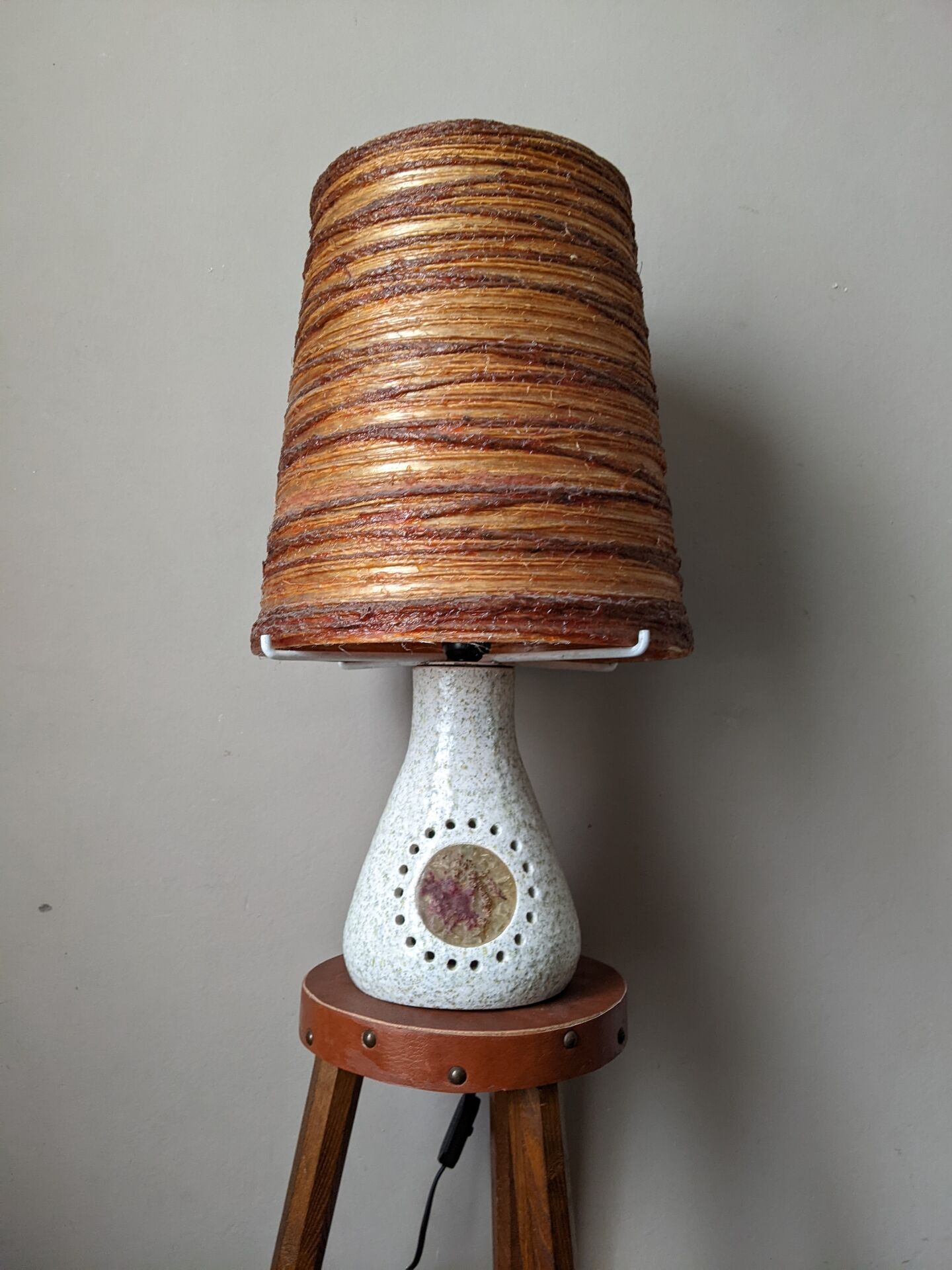 Lampe accolay céramique artisanale