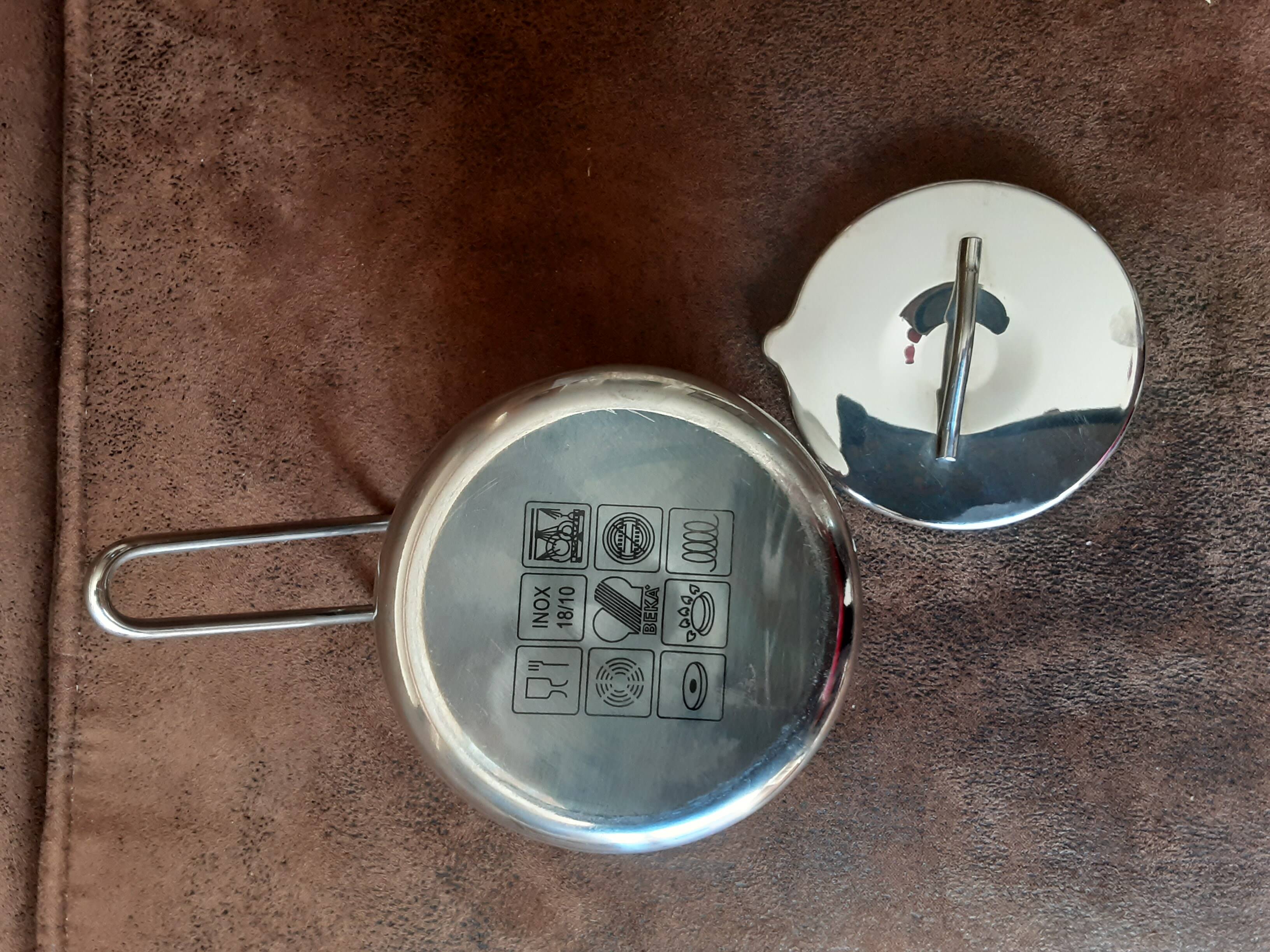 Stainless steel milk jug