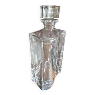 Curved Crystal Whiskey Decanter