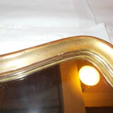 Old golden mirror