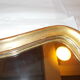 Old golden mirror