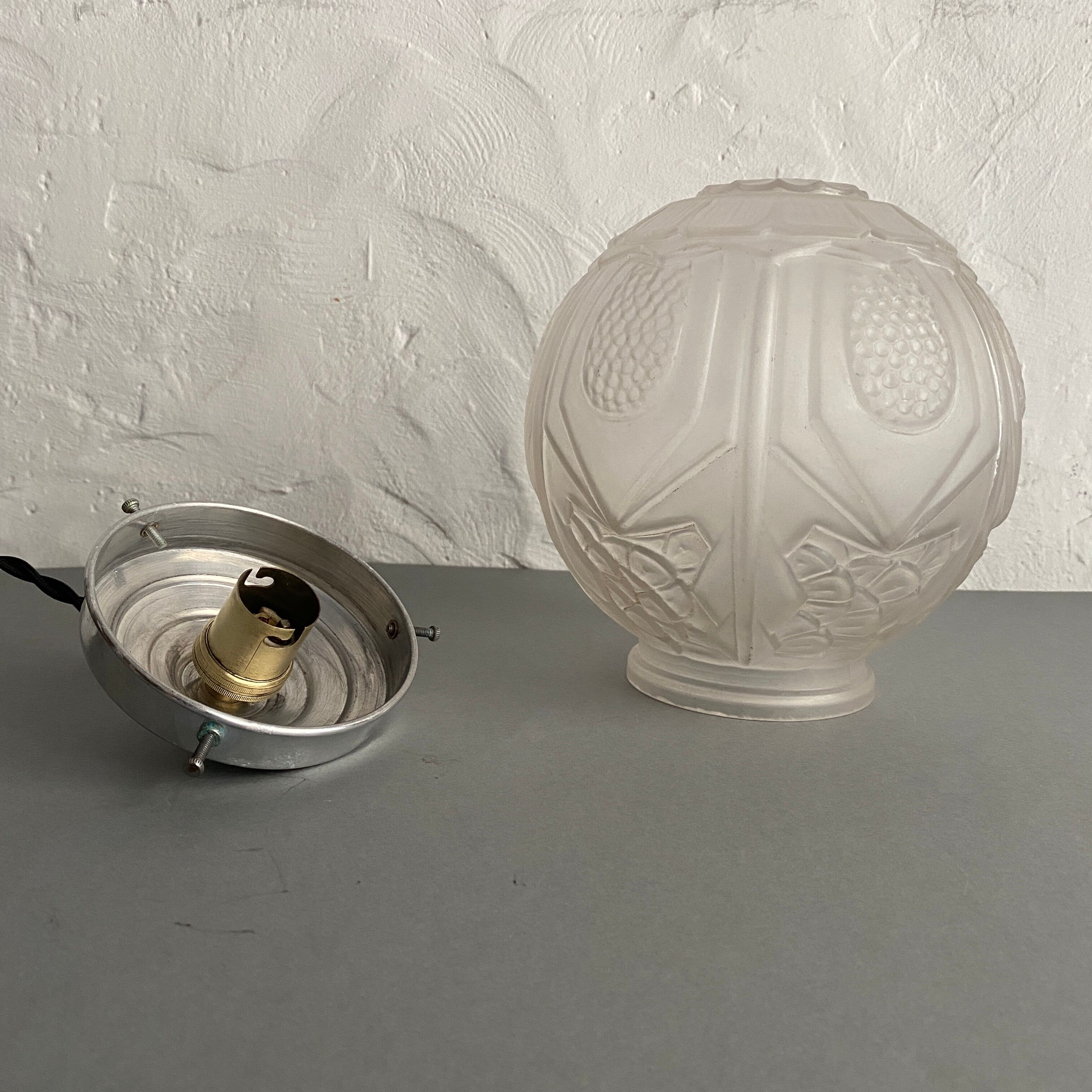 Former art-deco 14 cm hanging lamp