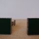 Art Deco bookends signed Jamar – birds in spelter on marble