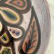 Ceramic dish enamelled by Jacques Poussines Sant Vicens 1950