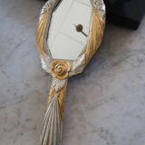 Mirror art deco era 14x33cm