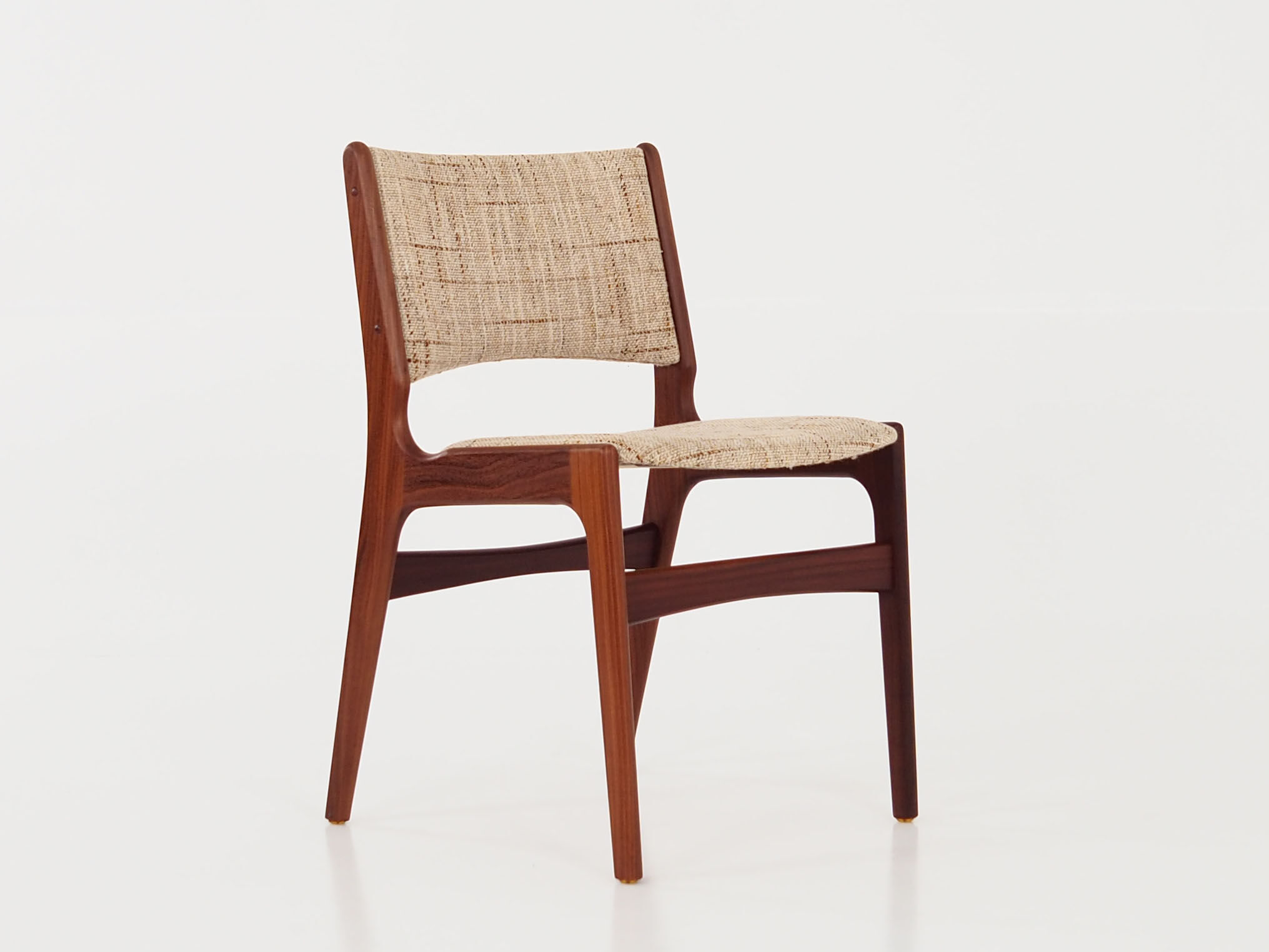 Six chairs by Henning Kjaernulf design, 70s design