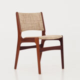 Six chairs by Henning Kjaernulf design, 70s design