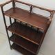 Vintage shelf in wicker rattan